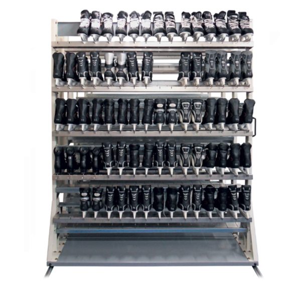 Skate rack type 1500mm for 60 pairs