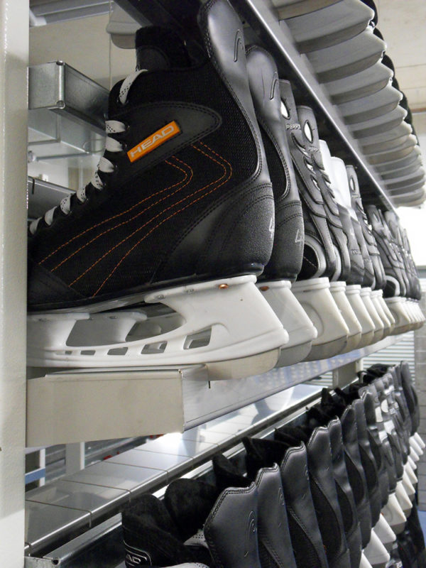 Skate rack type 2400mm for 90 pairs - Image 2
