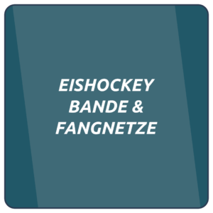 Eishockey Bande und Fangnetze
