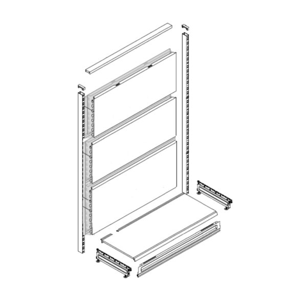 Skate rack type 2400mm for 90 pairs [Digital]