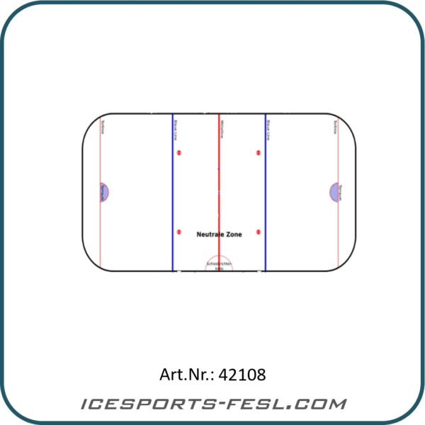 IF-PRO Eishockey Spielfeldlinien Mesh (Set mit 5 Linien) – Bild 2