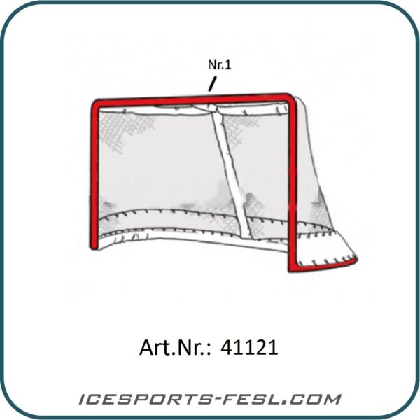 IF-PRO Eishockeytor Protektor Mittelpfosten oben (Nr.1)
