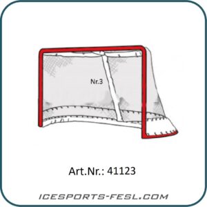 IF-PRO Eishockeytor Protektor Mittelpfosten senkrecht (Nr.3)