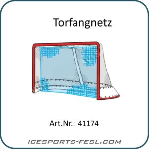 IF-PRO Eishockey Torfangnetz handgeknotet 4mm