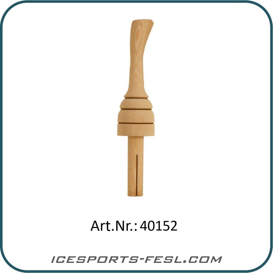 Wooden ice stick handle Ø32cm