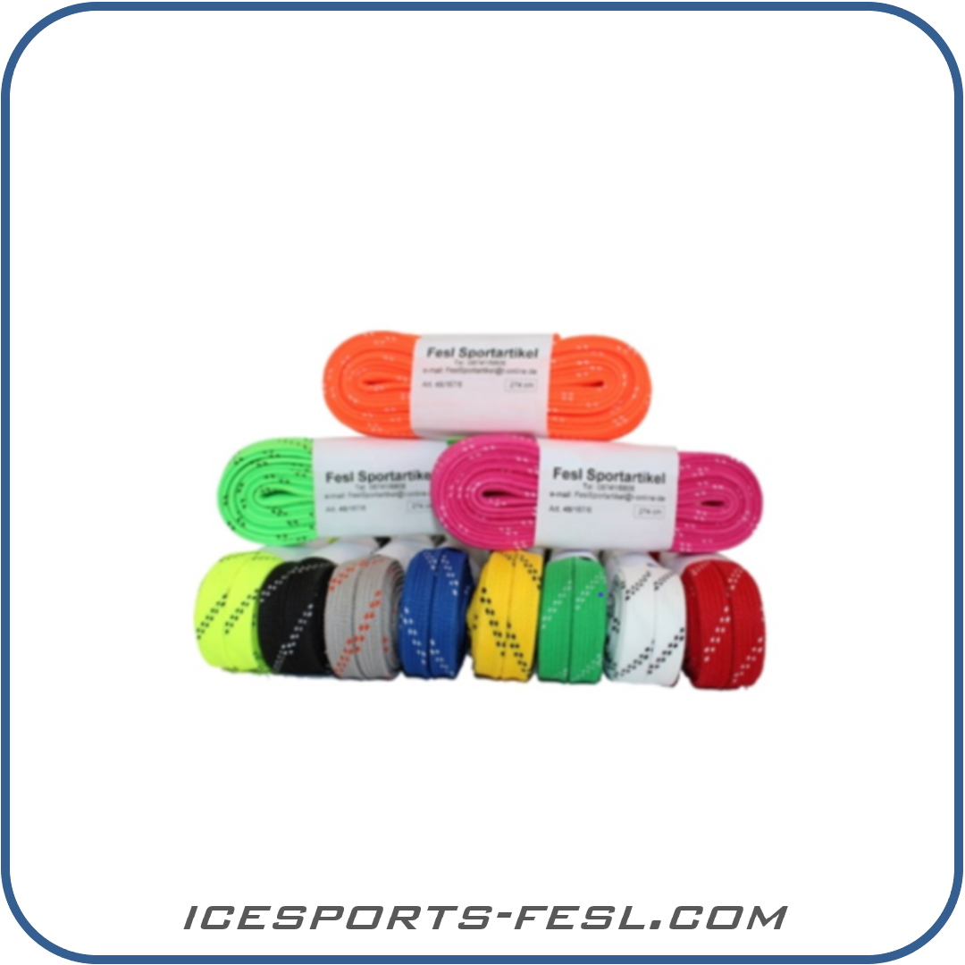 IF-PRO Hockey Shoelaces-M (WAX) loose at the waist