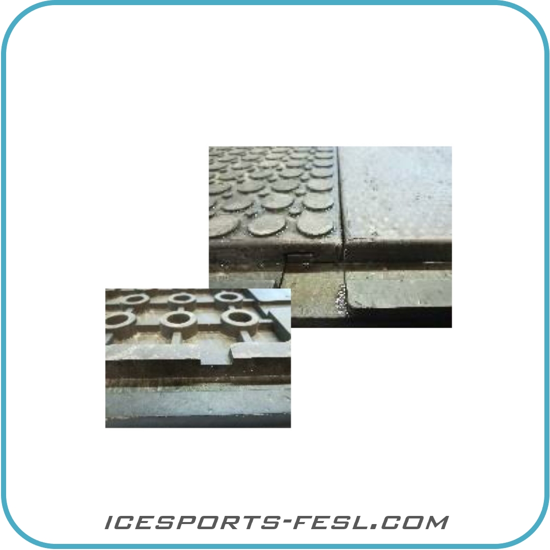 Special rubber mats P23 for ice rinks 23mm (flame resistant)