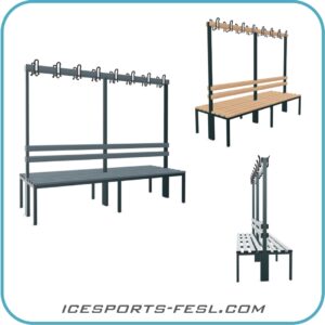 IF-PRO Doppel Garderobenbank Eisarena E-200 [Digital]