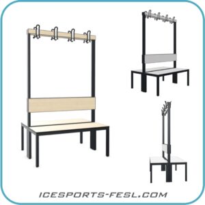 IF-PRO double wardrobe bench Eisarena Premium [Digital]