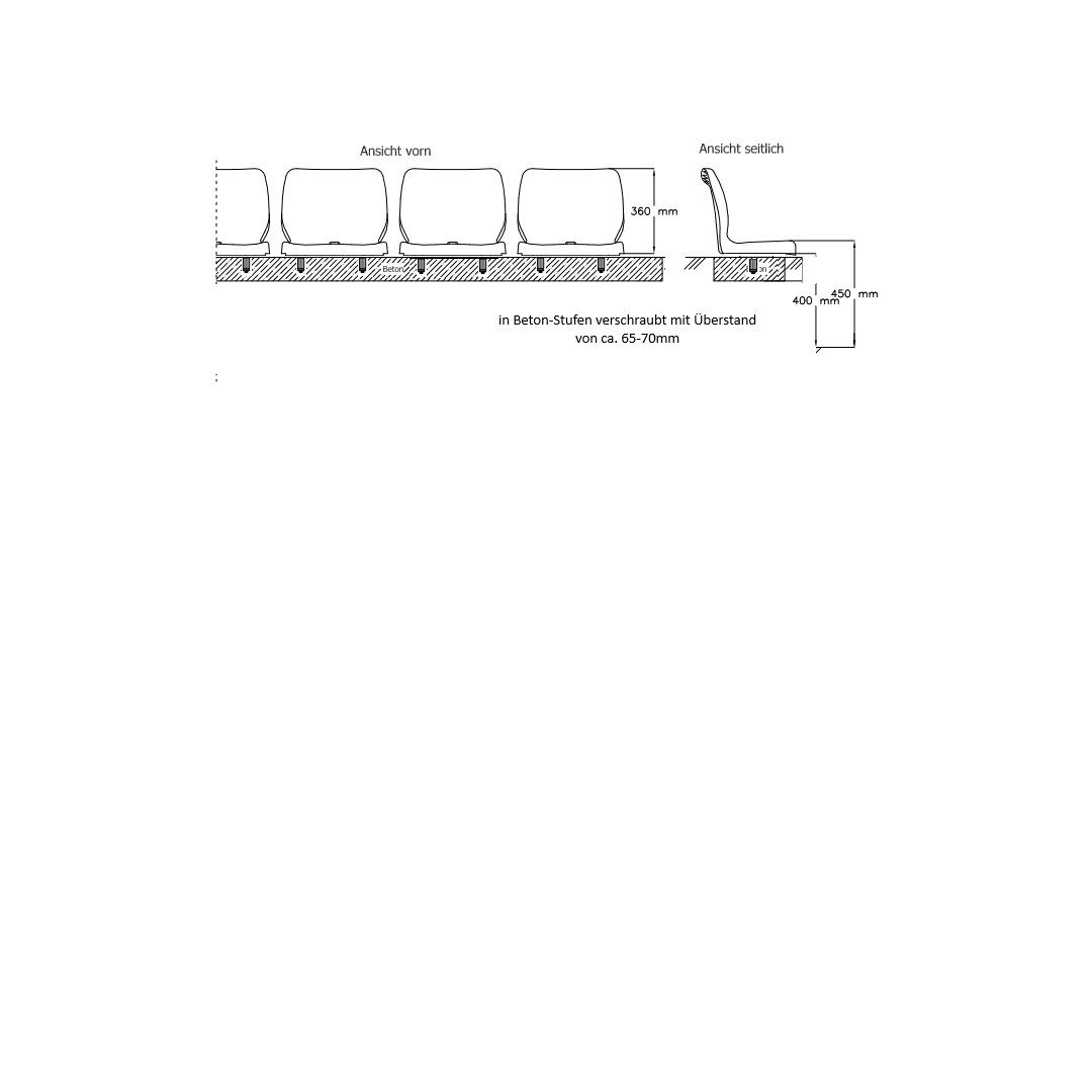 IF-PRO stadium seat comfort assembly information - Image 4