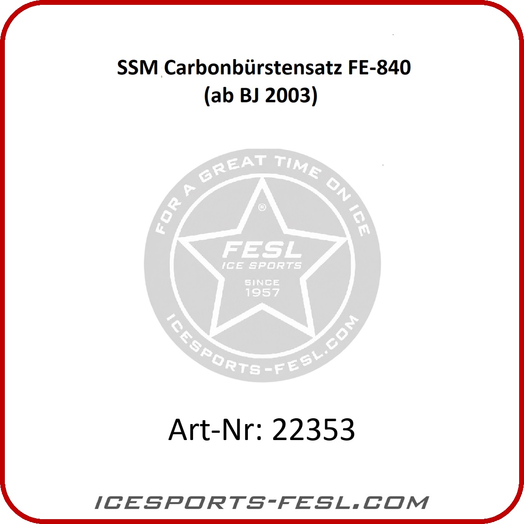 SSM Carbon brush set (FE-840 from build from year 2003)