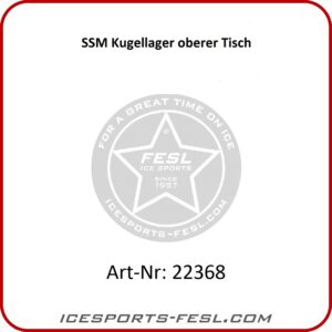 SSM ball bearing for the upper deck