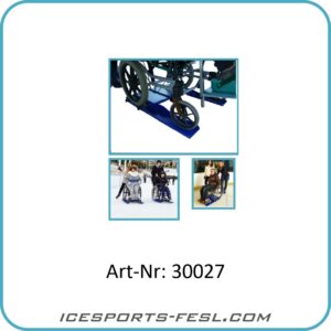 SSE Ice skating aid for wheelchairs