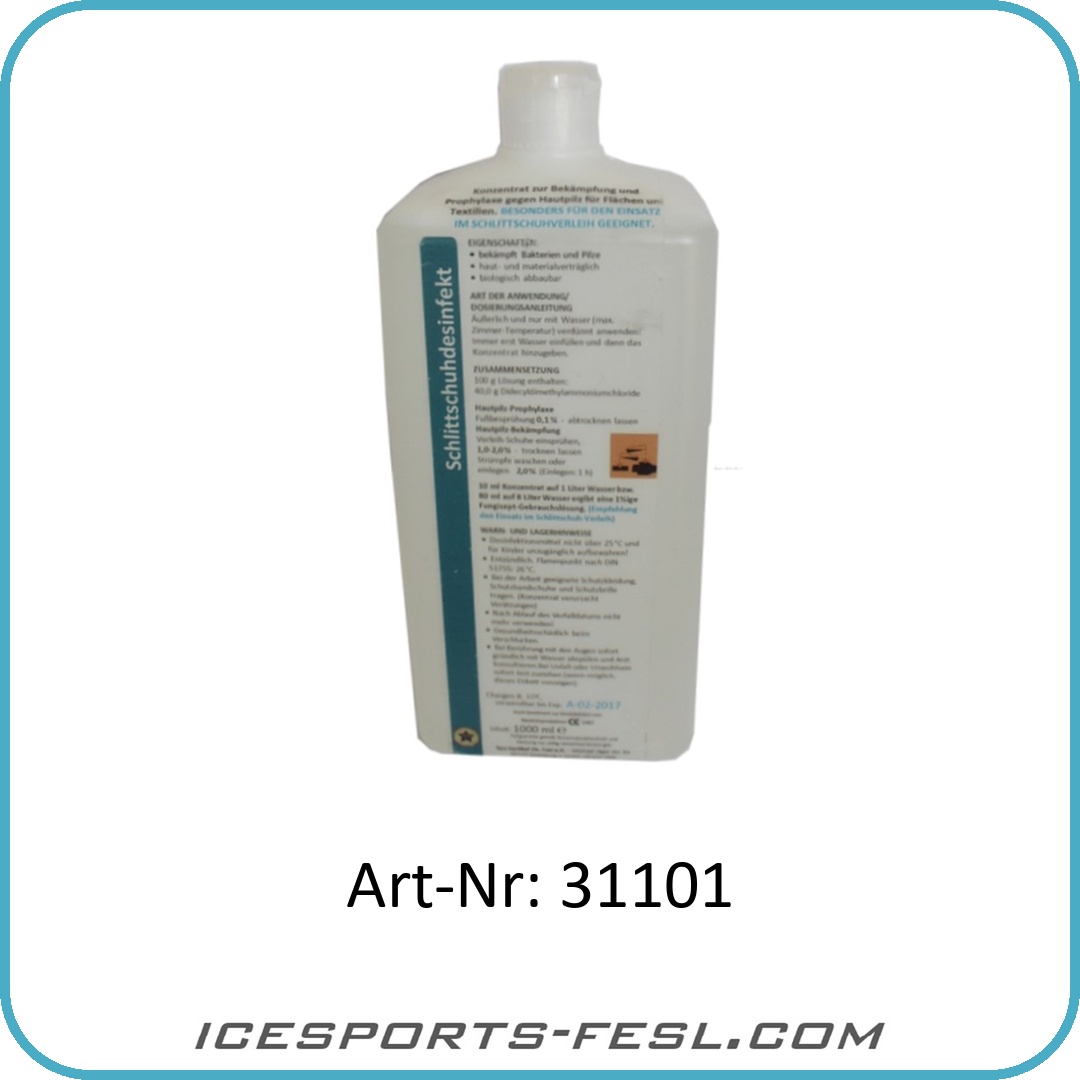 Ice skate sanitiser neutral