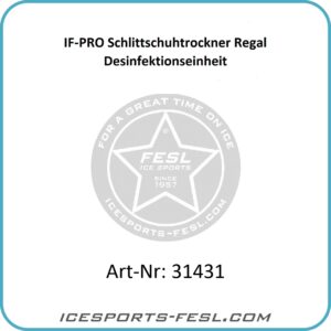IF-PRO Schlittschuhtrockner Regal Desinfektionseinheit