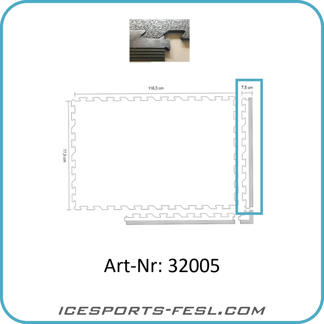 IF-PRO Puzzle rubber edge strip A10