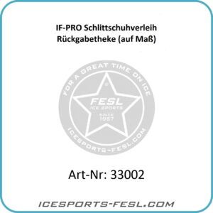 IF-PRO Schlittschuhverleih Rückgabetheke (auf Maß)