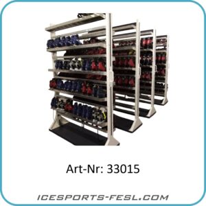 PAROLI Schlittschuhregal-System S60P