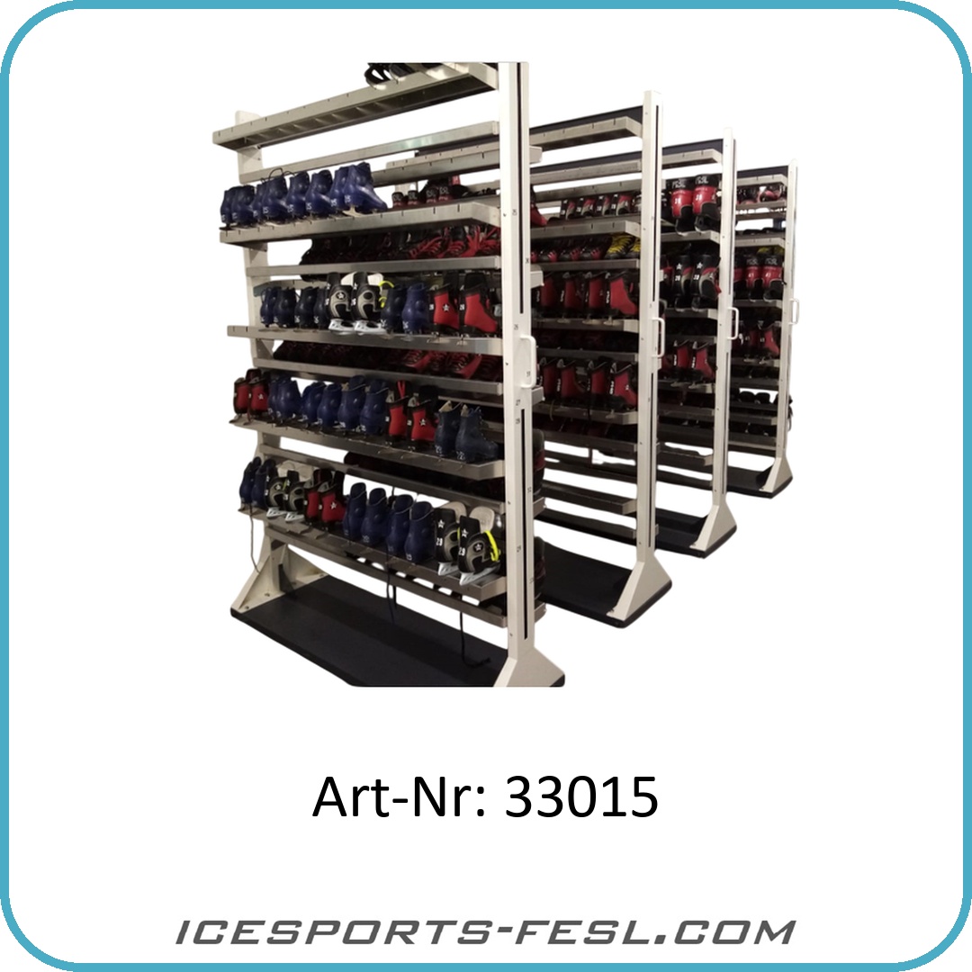 PAROLI Schlittschuhregal-System S60P