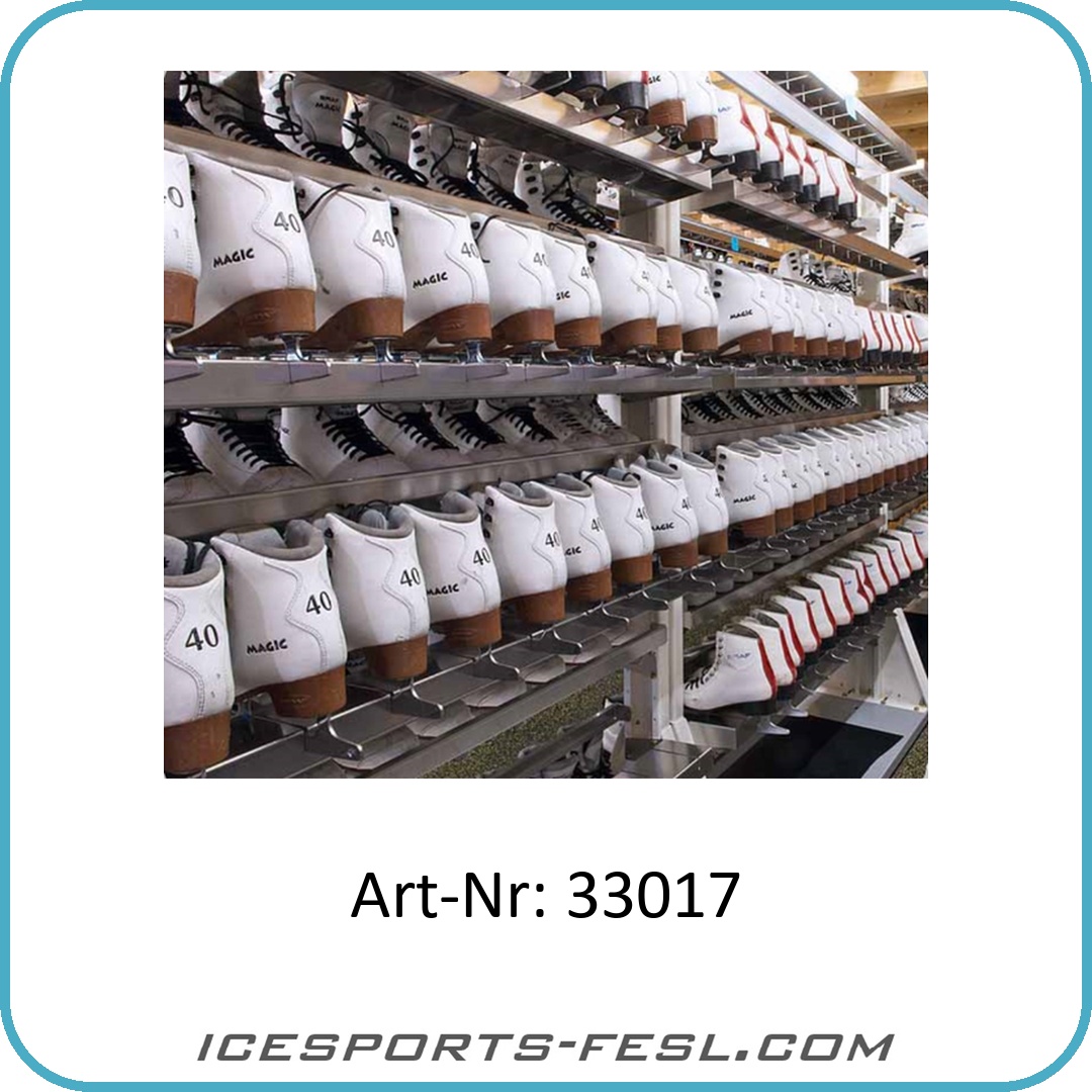 PAROLI Schlittschuhregal-System L90P