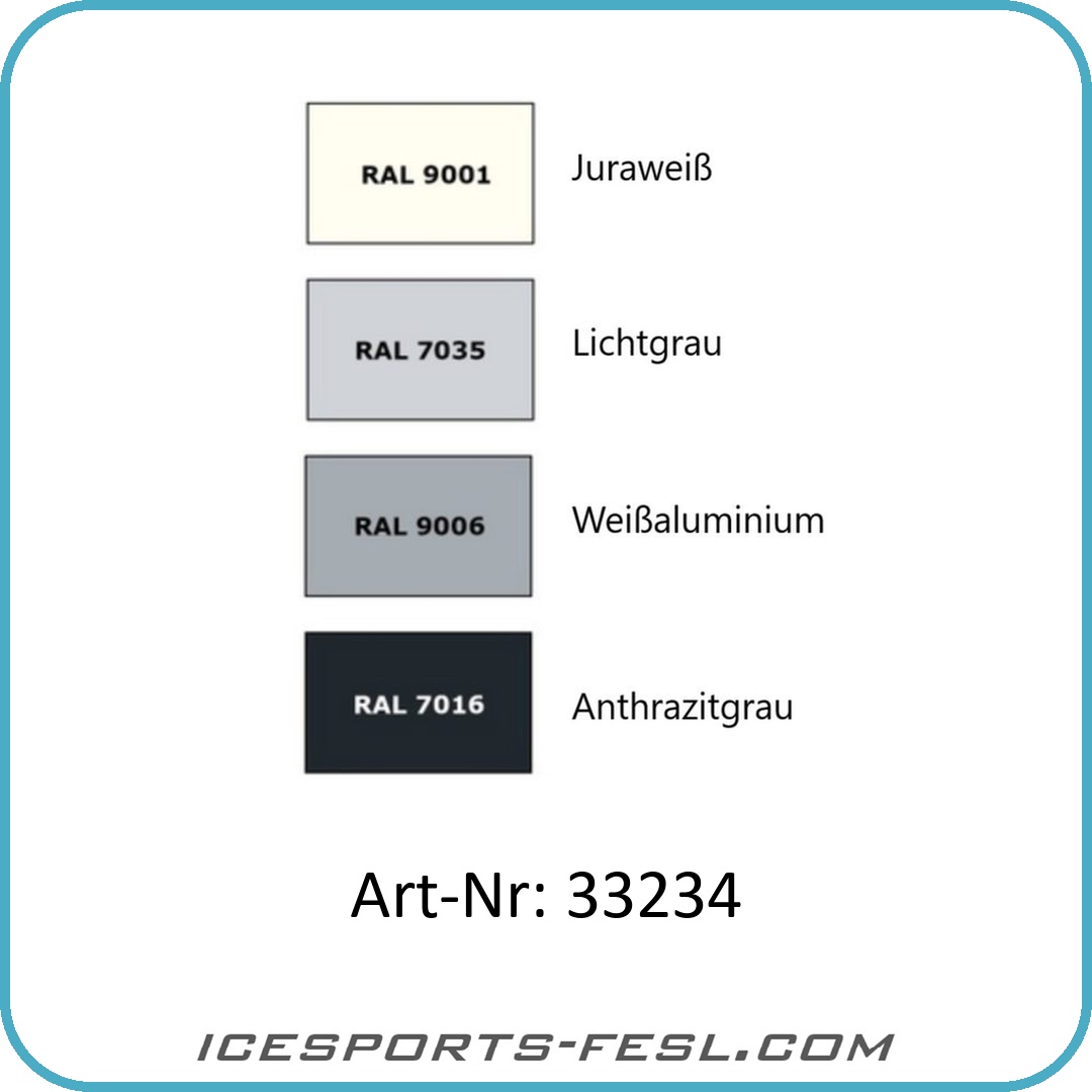 IF-PRO Schlittschuh Doppel-Standregal 220x100 60P – Bild 2