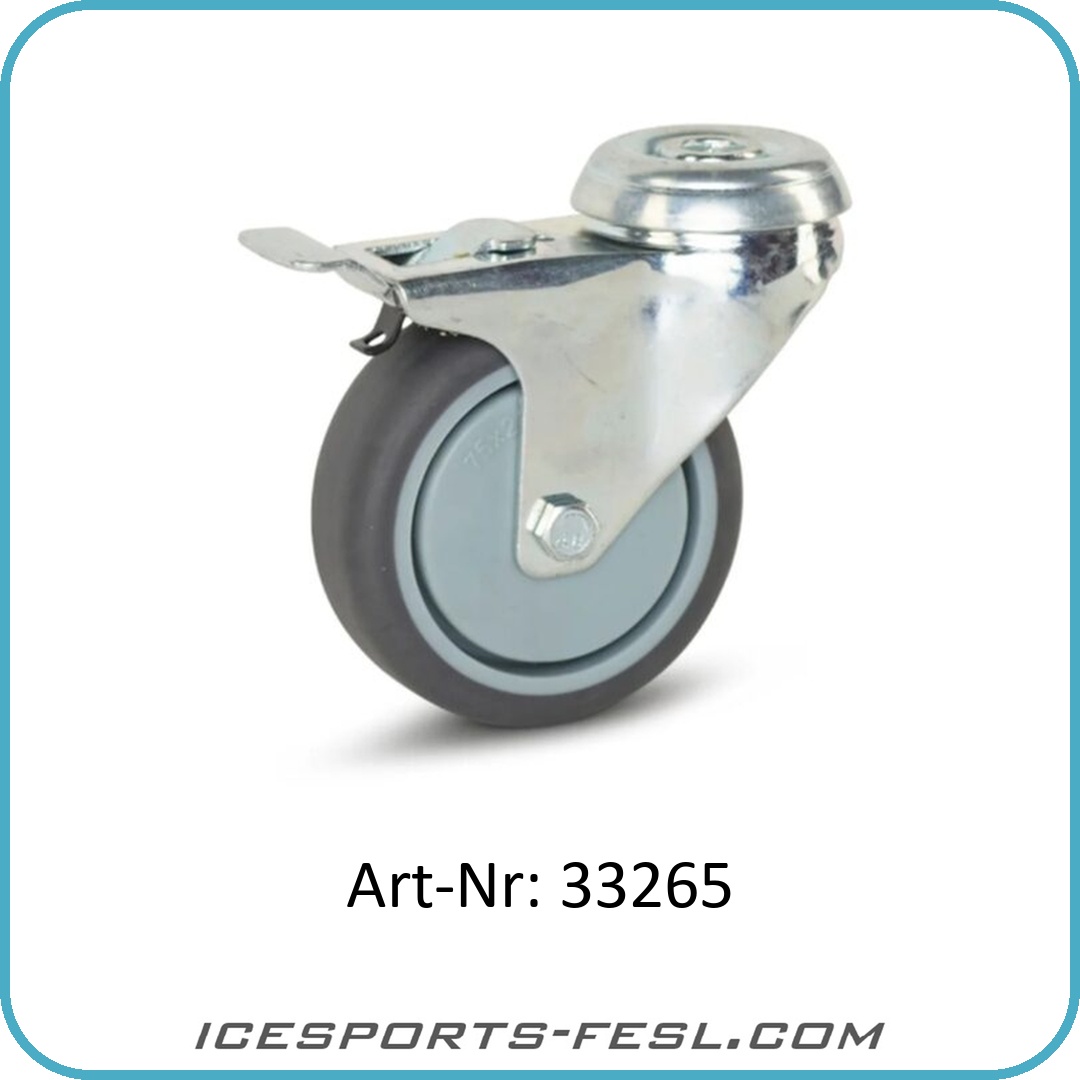 IF-PRO Ersatz-Lenkrolle mit Bremse (H10)