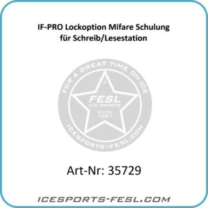 F-PRO lock option Mifare training for read/write station