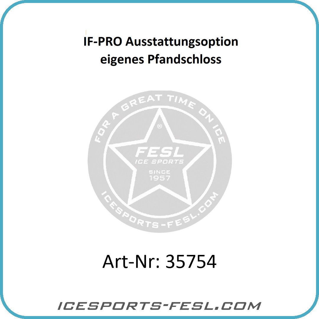IF-PRO Ausstattungsoption eigenes Pfandschloss
