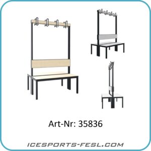 IF-PRO double wardrobe bench Eisarena Premium [Digital]