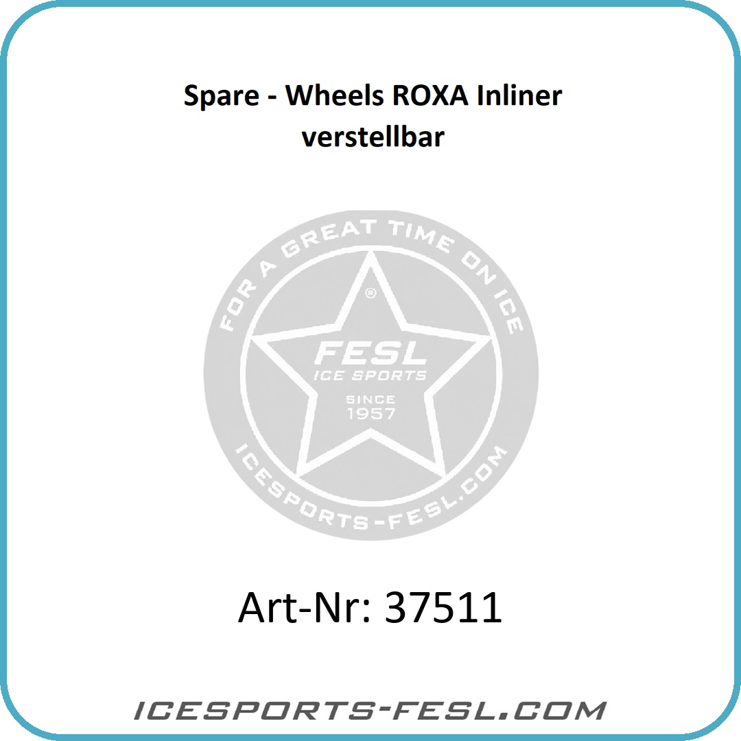 Spare - Wheels ROXA Inliner verstellbar