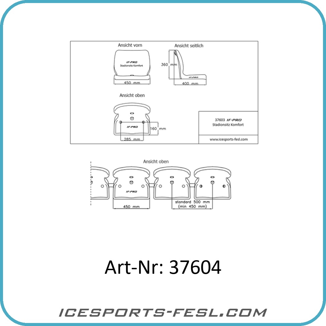 IF-PRO stadium seat comfort assembly information - Image 2