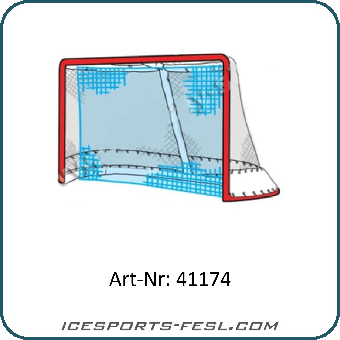 Professional ice hockey goal safety net knotless 5mm