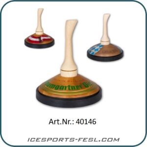Professional airbrush design for wooden ice stick